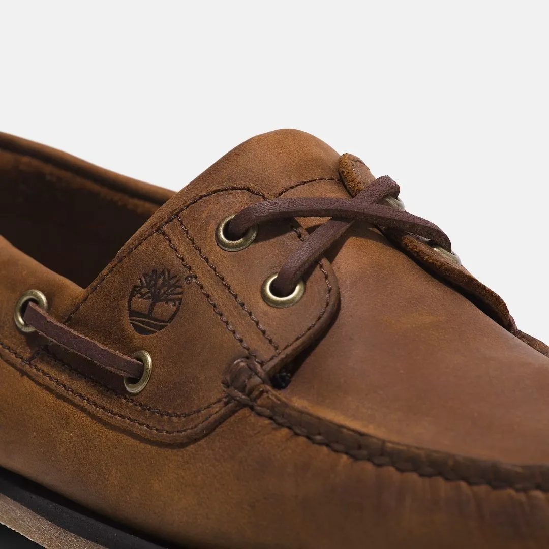Timberland Classic Boat Shoe Medium Brown Full Grain