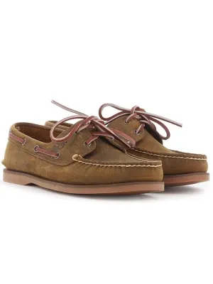 Timberland Classic Boat Shoes - Brown Full Grain