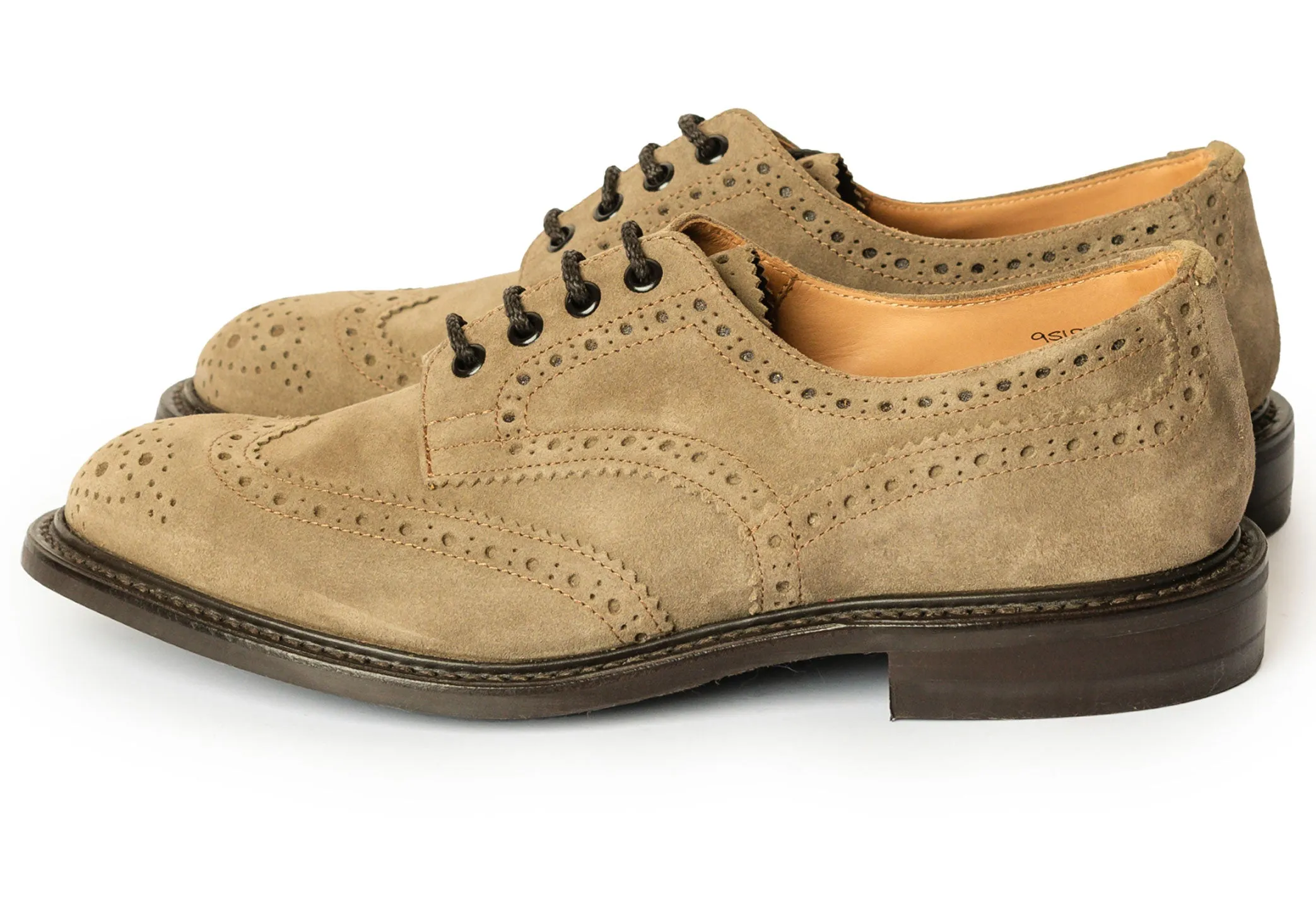 Tricker's Bourton - Visone Repello Suede