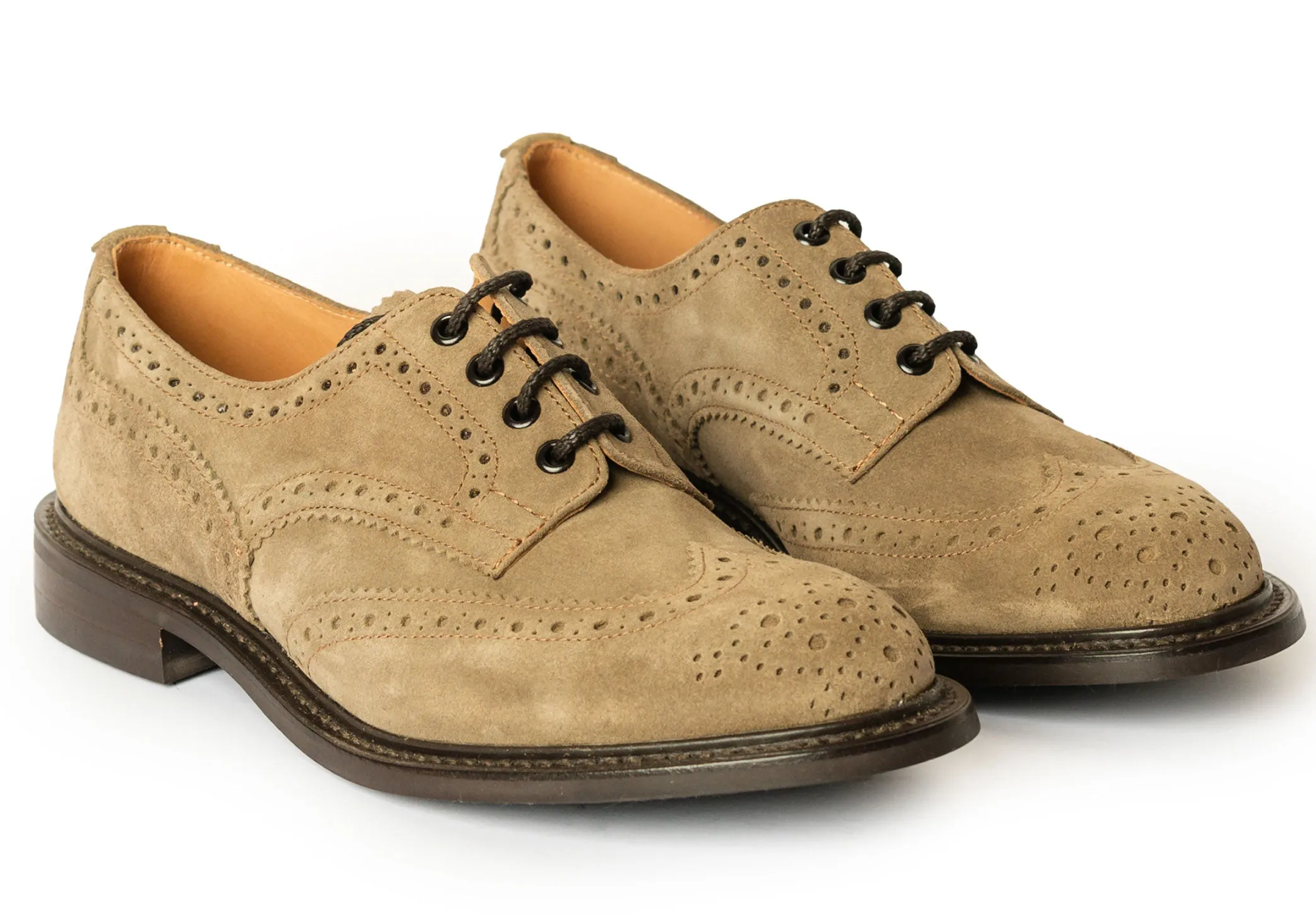 Tricker's Bourton - Visone Repello Suede
