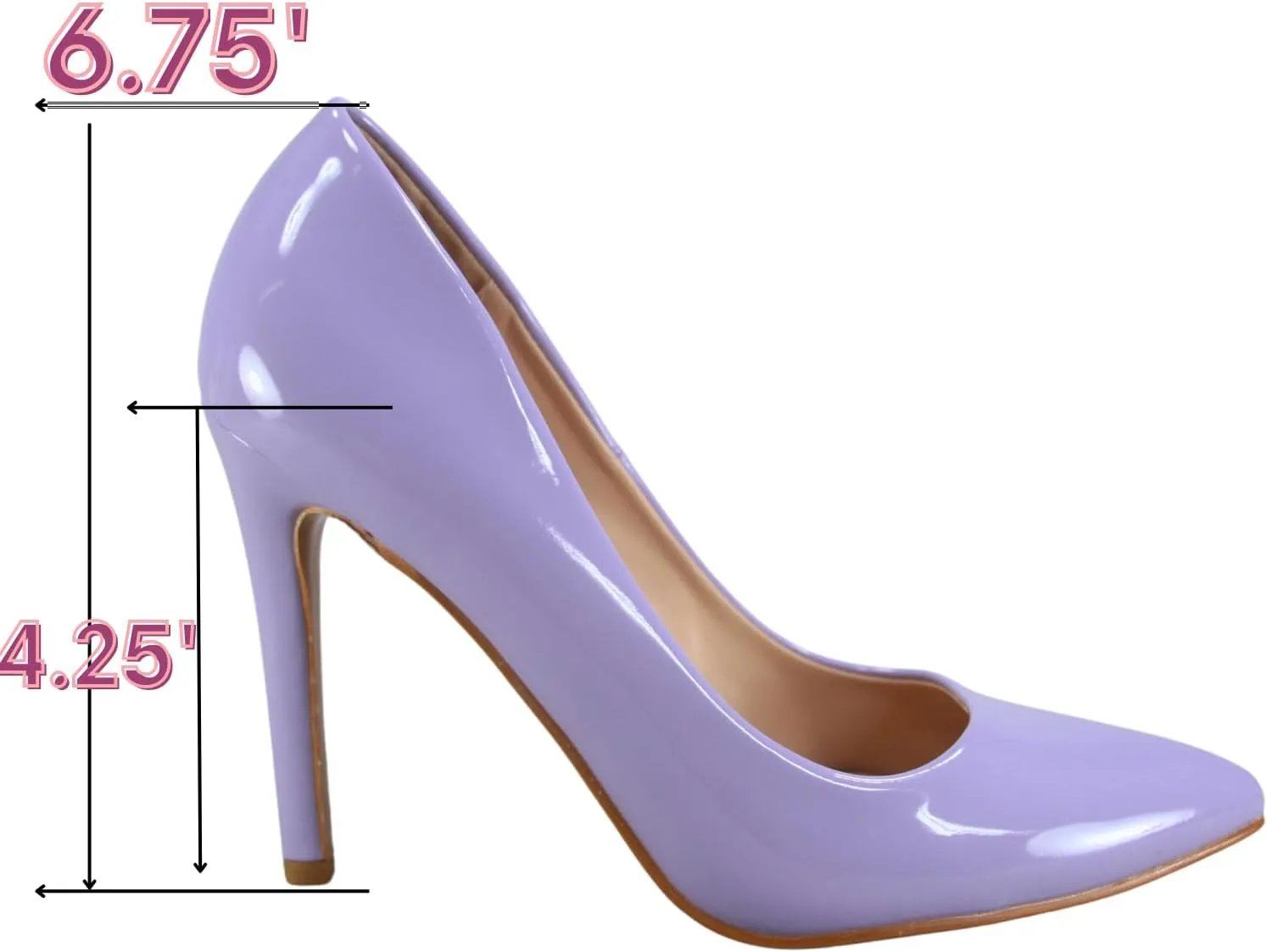 TZ Daisy-01 Women's Closed Toe Pointed Toe High Heel Wedding Dress Pump Shoes