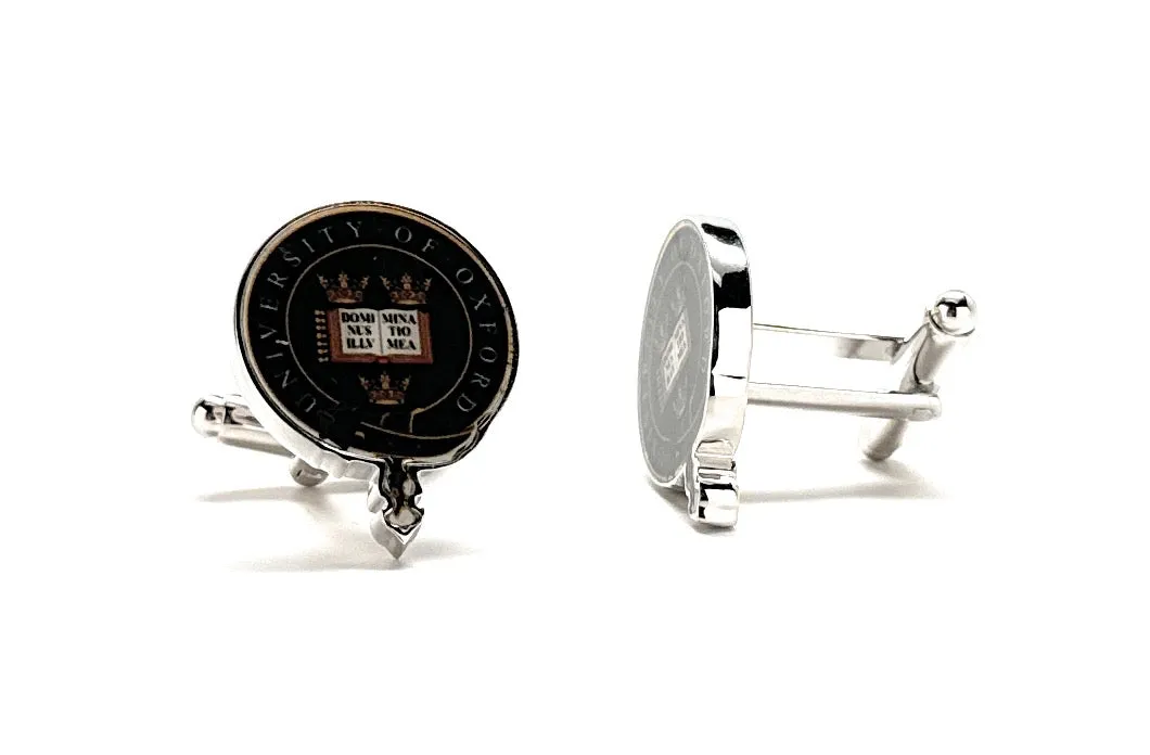 University of Oxford Cufflinks Oxford Alumni Accessories University Crest Cufflinks Oxford University Gifts