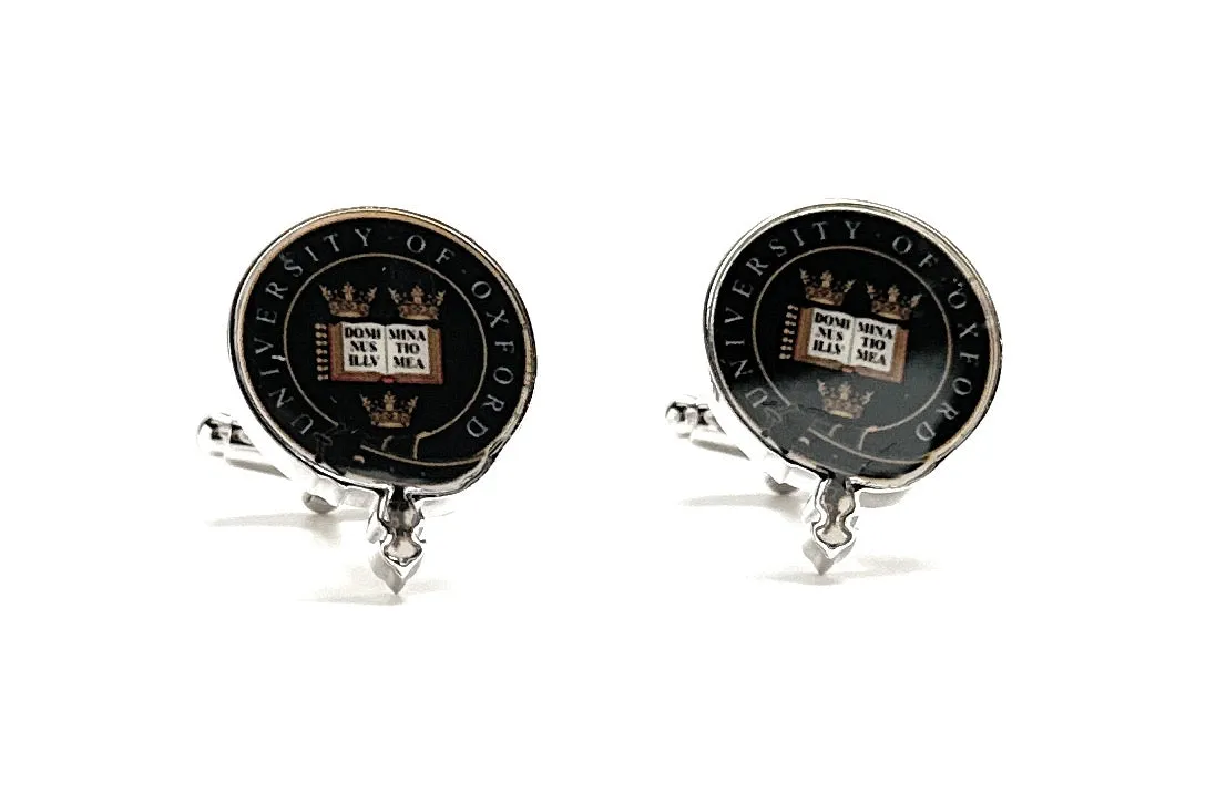 University of Oxford Cufflinks Oxford Alumni Accessories University Crest Cufflinks Oxford University Gifts