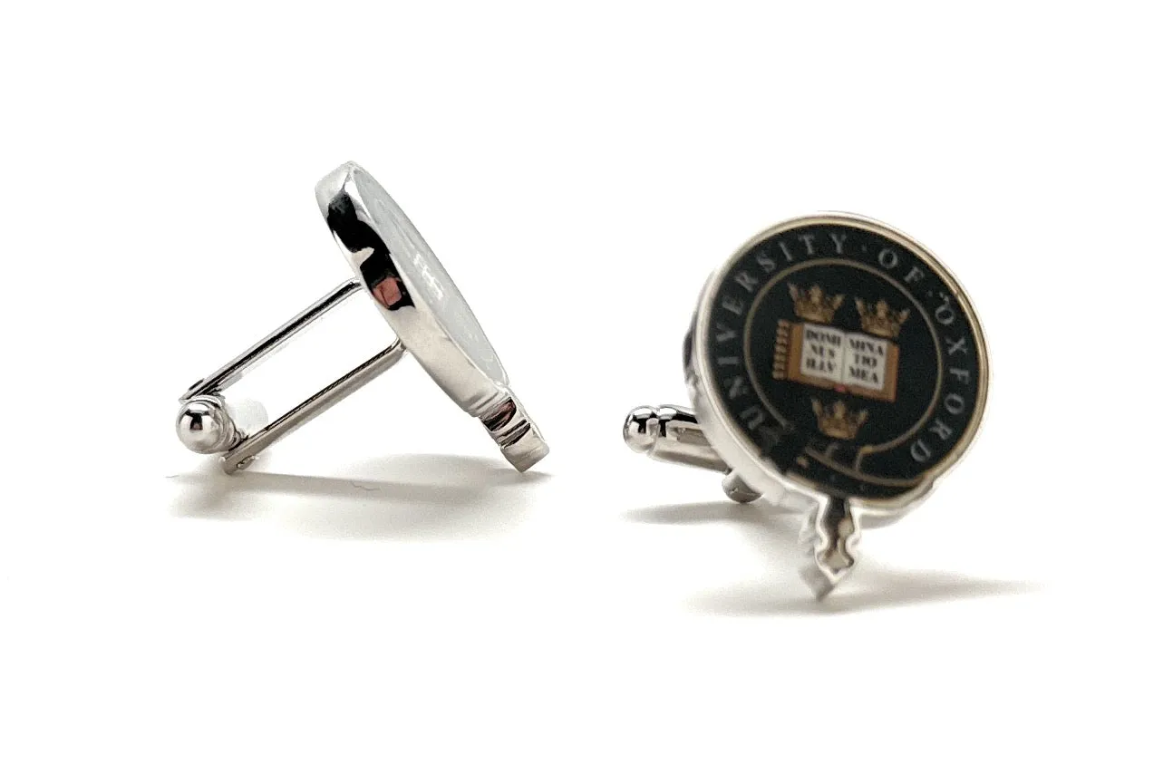 University of Oxford Cufflinks Oxford Alumni Accessories University Crest Cufflinks Oxford University Gifts