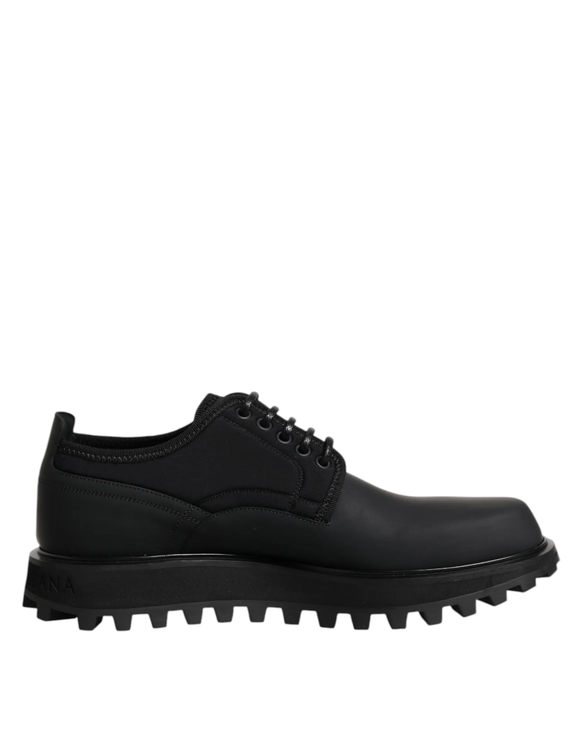 Up Multi-device compatible All-out sale Trekking Dress & Dolce Lace Shoes Gabbana Black Leather