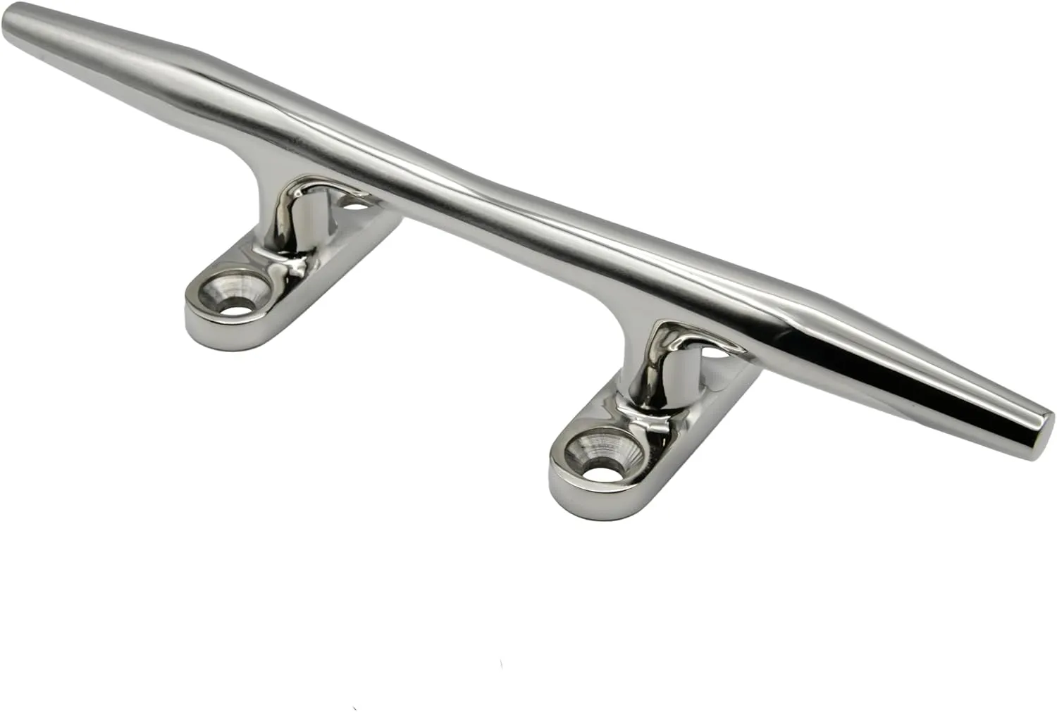Vinland Marine 316 Stainless Steel Herreshoff Cleat, Length 4" ~ 12", Multi-Pack, Investment cast, Anchor Cleat, Marine Cleat, Rope Cleat, Dock Cleats, Sailboat Hardware Cleats, Classic Boat Cleats