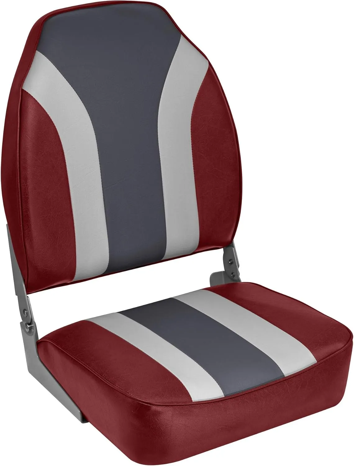 Wise Classic Stripe High Back Boat Seat