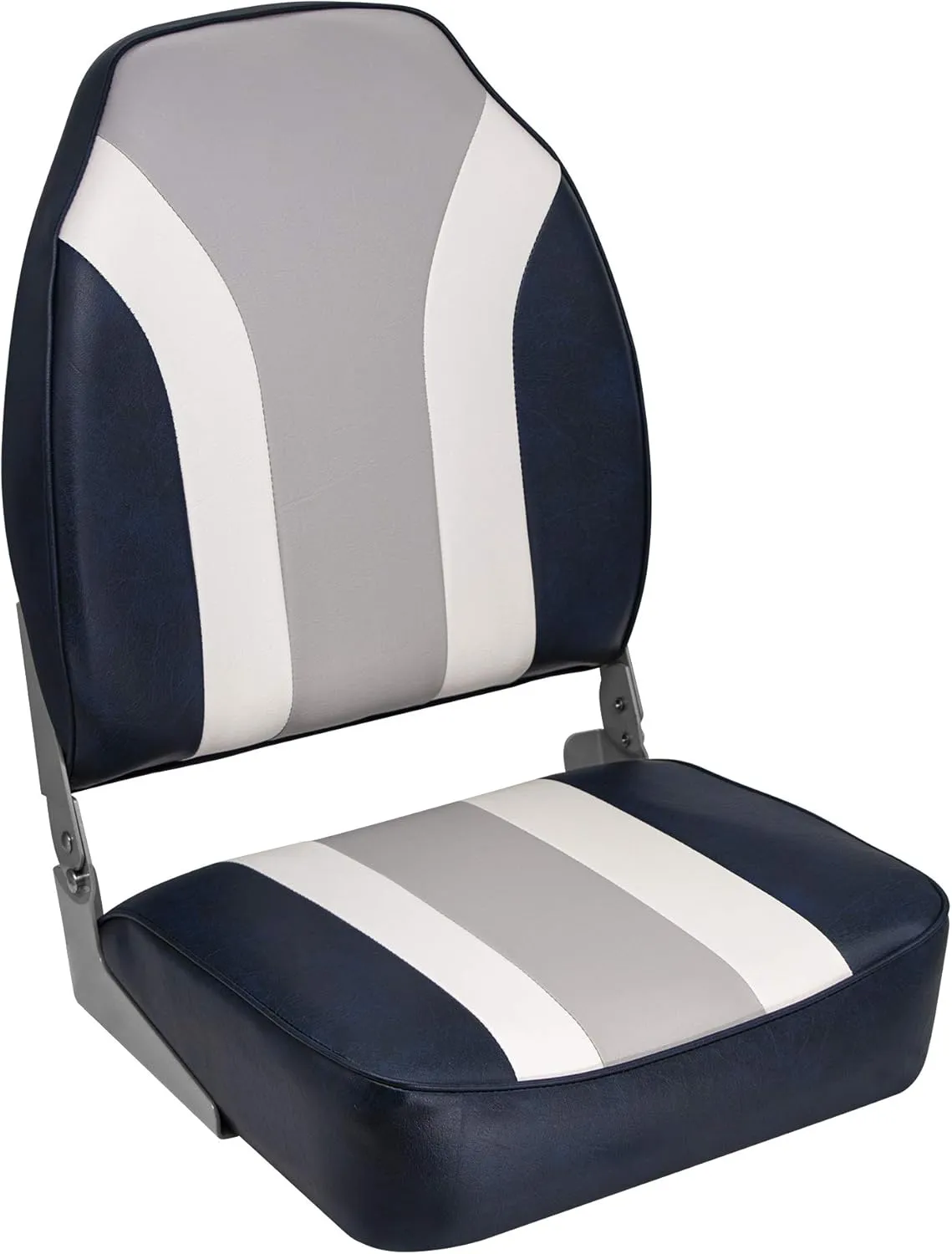 Wise Classic Stripe High Back Boat Seat