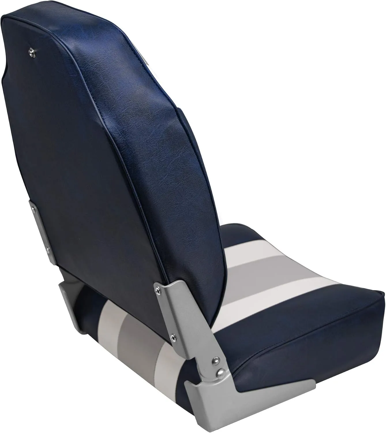 Wise Classic Stripe High Back Boat Seat