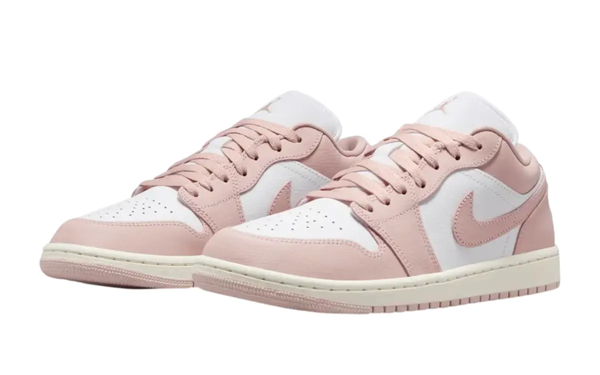 Womens Air Jordan 1 Low 'Pink Oxford' Casual DC0774-162
