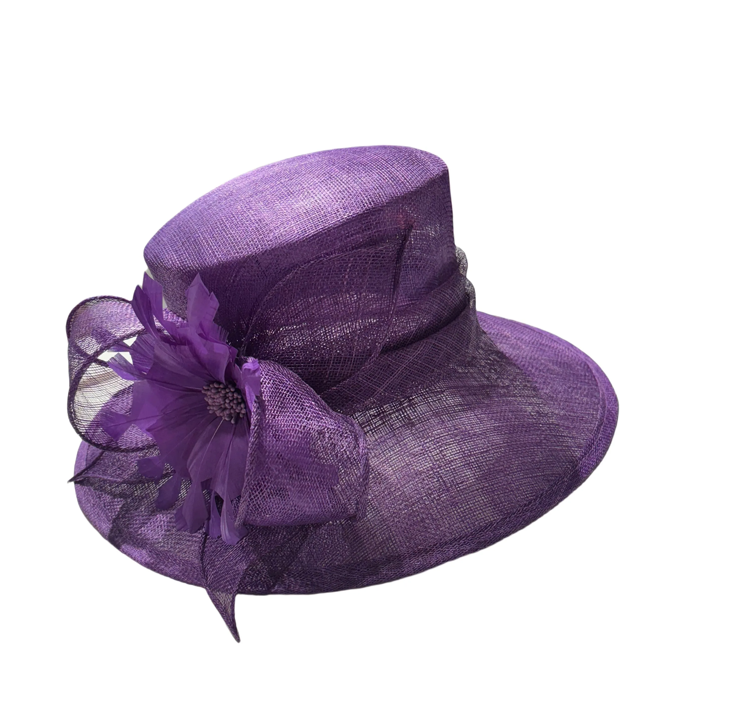 Women's Derby Tea Party 100% Sinamay Fascinator Hat 5001