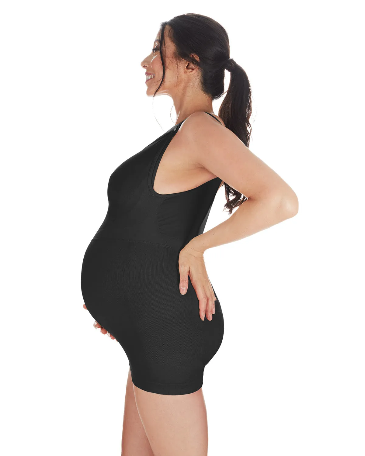 Women's Nylon Maternity Nursing Cami