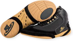 Wrestling | Ascend One Wrestling Shoes | Black & Gold | Premium Quality | Wrestlers Choice!